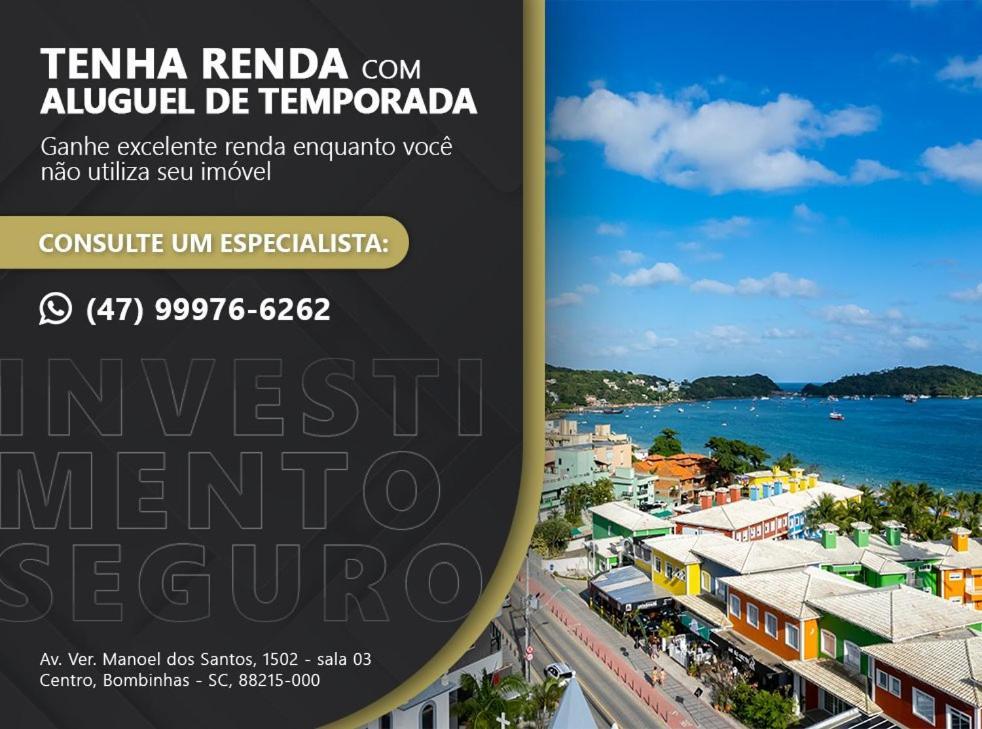 Varandas do Atlântico, Condo Frente Mar com Piscina Climatizada - Excepcional Apartamento - 3 quartos 6 pessoas Bombinhas Exterior foto